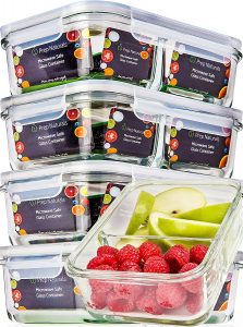 Glass Meal Prep containers