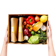 Fresh Food Delivered Weekly - This is the box