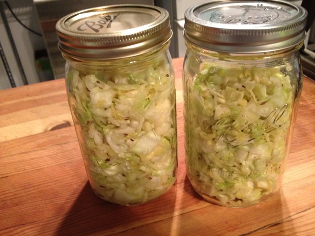 Sauerkraut Jars x 2